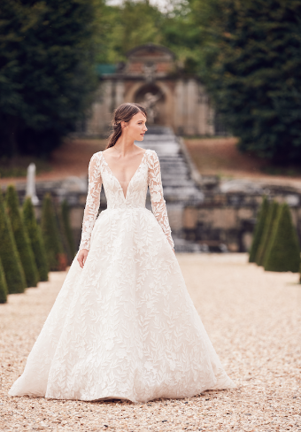 Monique Lhuillier Marseille by Monique Lhuillier #1 Ivory/Cameo thumbnail