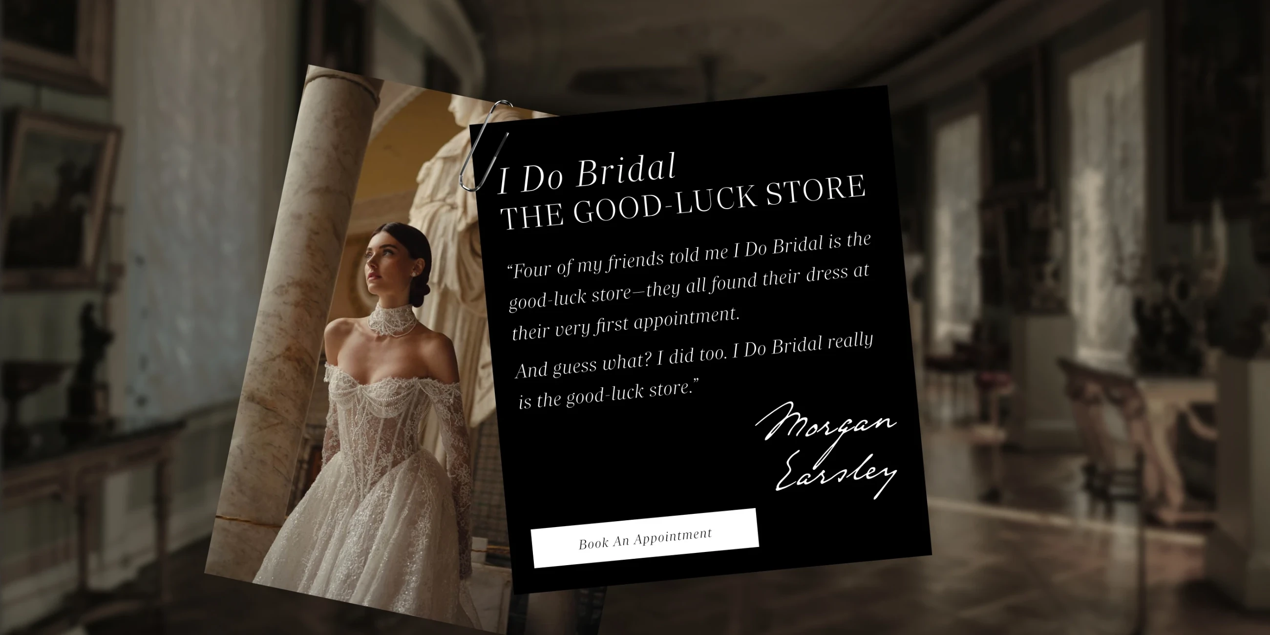 I Do Bridal - The Good Luck Store Banner Desktop
